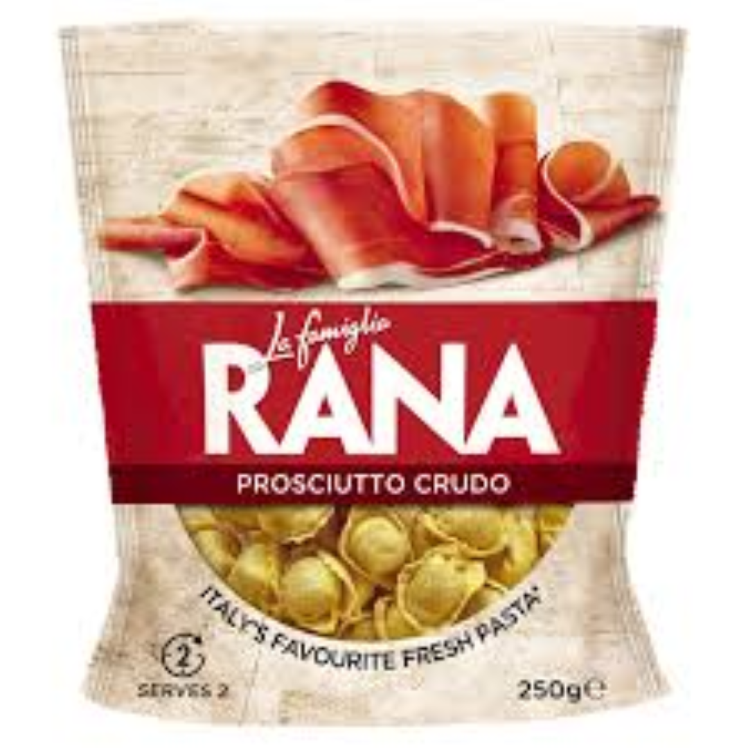 TORTELLINI PROSCUITTO CRUDO RANA FRESH PASTA 250G